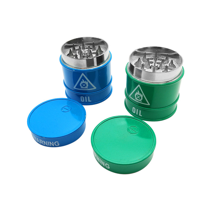 Mini 3 layers Fabulous And Lovely Design Metal Herbal Smoking Crusher Hookah Pipe Tobacco Hand Crank Grinder For Easily Operate