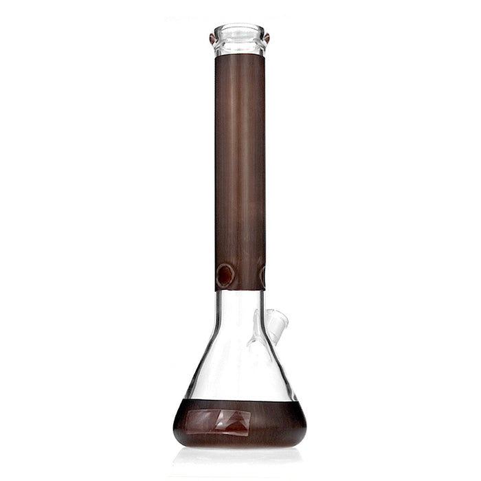 Beaker Base Water Pipe Bong Thick Glass with Ice Cather