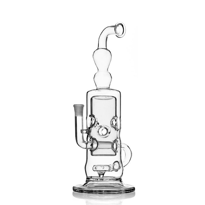 14.5 Inches Tall Feb Egg Thick Glass Hookahs Dab Rigs With 14mm Bowl