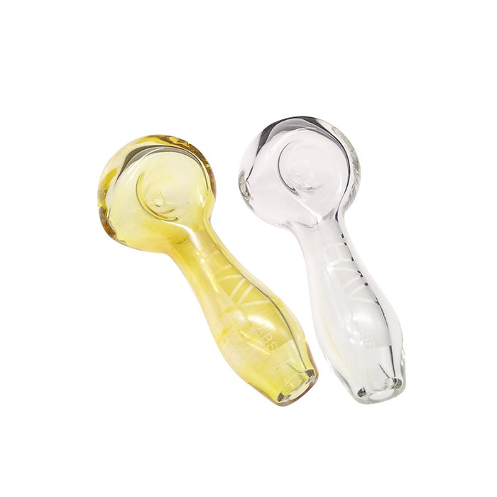 Grav Labs Spoon Pipe Glass Hand Pipe Multiple Colour 029#
