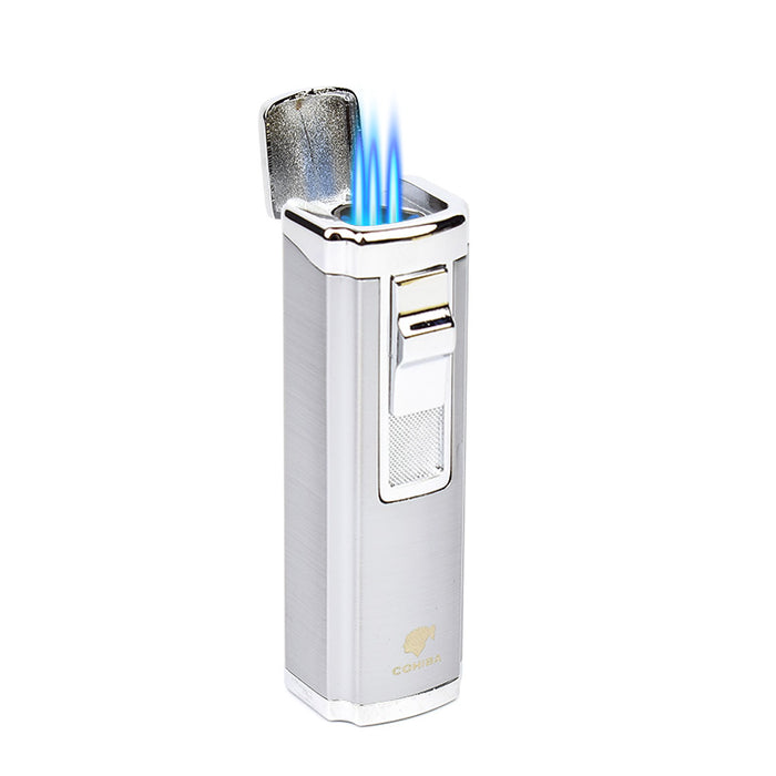 3 Torch Jet Flame With Punch Lighter