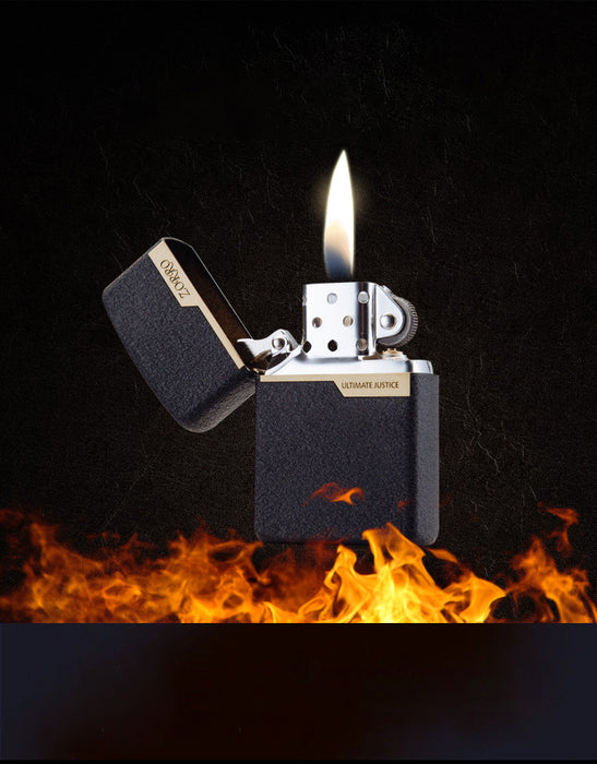 3D Relief Kerosene Lighter Without Leaving Fingerprints