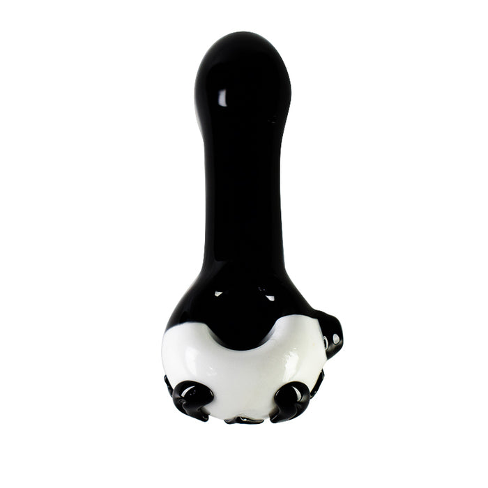 Glass Oil Burner Pipe Spoon Pipes Ghost Halloween  578#