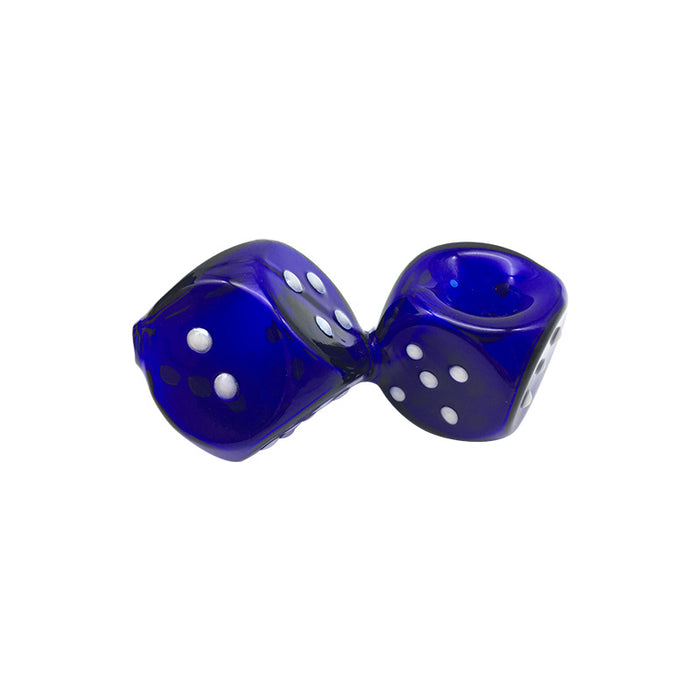 Dice Shaped Glass Hand Pipe Good Design Hot Selling Pipe 117#