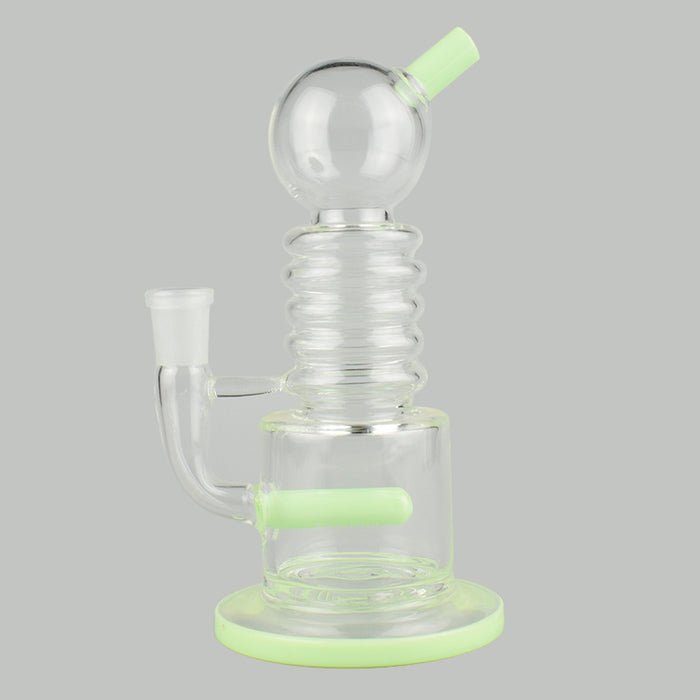 New Arrival 7.5 Inches Mini Glass Bong Heady Oil Rig Dab Rigs 391#