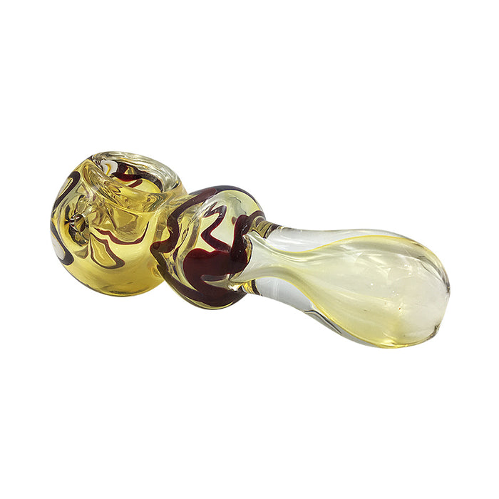 Heady Spiral Coil Spoon Pipe Man-Made Pipe 419#