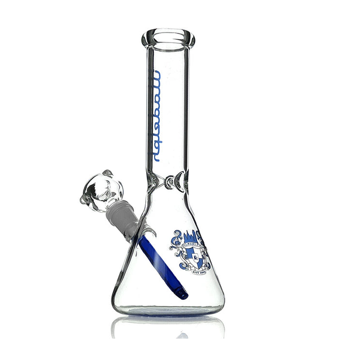 Illadelph Beaker Hookah Glass Ice Pipe for Smoking