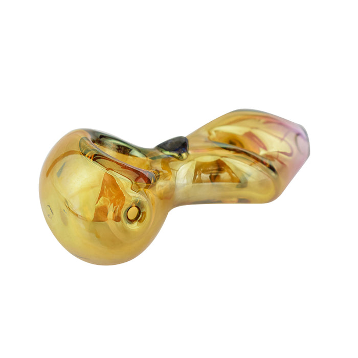 Wholesale Glass Smoking Hand Pipes with Pink Color 380#