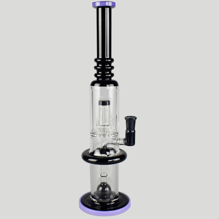 New Style Glass Water Pipe with Black Color 376#