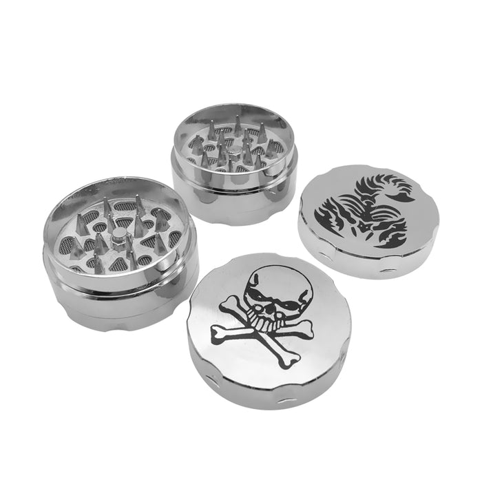 Mini Metal Hard Top CNC herb herbal grinder mill hand Muller