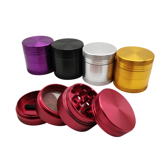 4-layer 40mm Mini Aluminum Alloy Metal Tobacco Herb Smoke Cigar Magnetic Spice Grinder