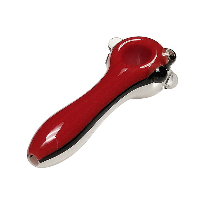 High Quality Red Color Herbal Hand Pipes 447#