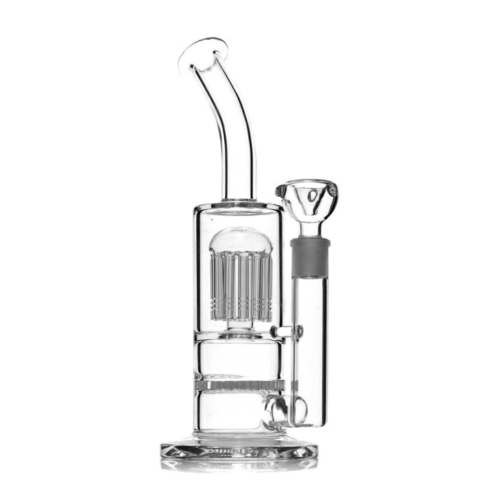 13" Bent Neck Honeycomb to Tree Perc Water Pipe