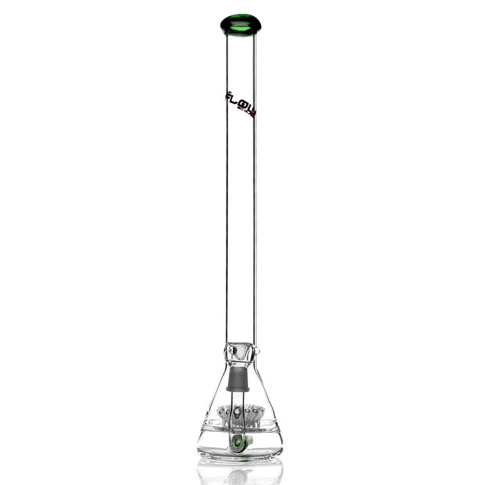 20 Inches Beaker JM Flow Glass Water Pipe with Ice Pinch and Sprinkle