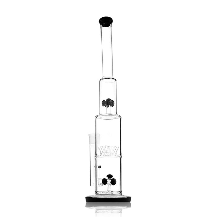 Glass Bongs Sprinkler Multilayer Filter Glass Water Pipes Puse Tube 159#