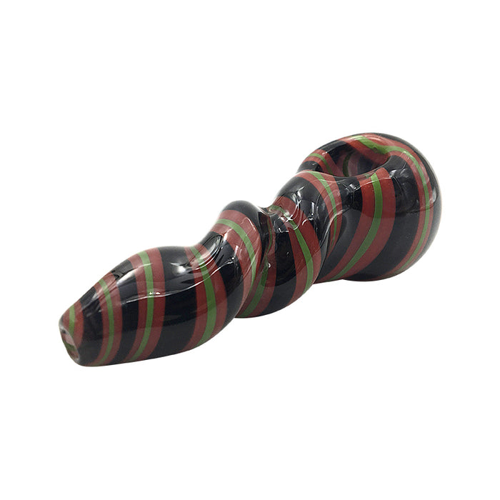 Glass Pipes Smoking Hand Pipe Colorful Pipe 4.2" Length 279#