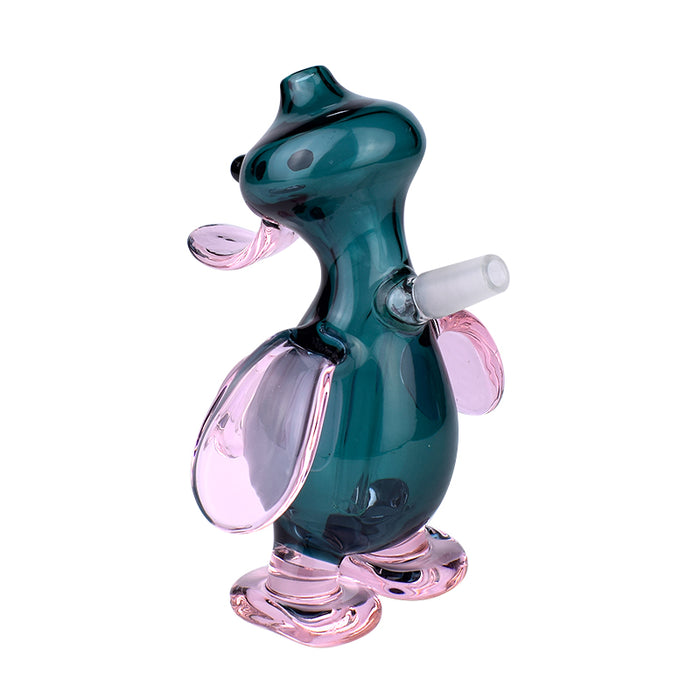 Pokemon Golduck/Psyduck Design Glass Hand Pipe 128#