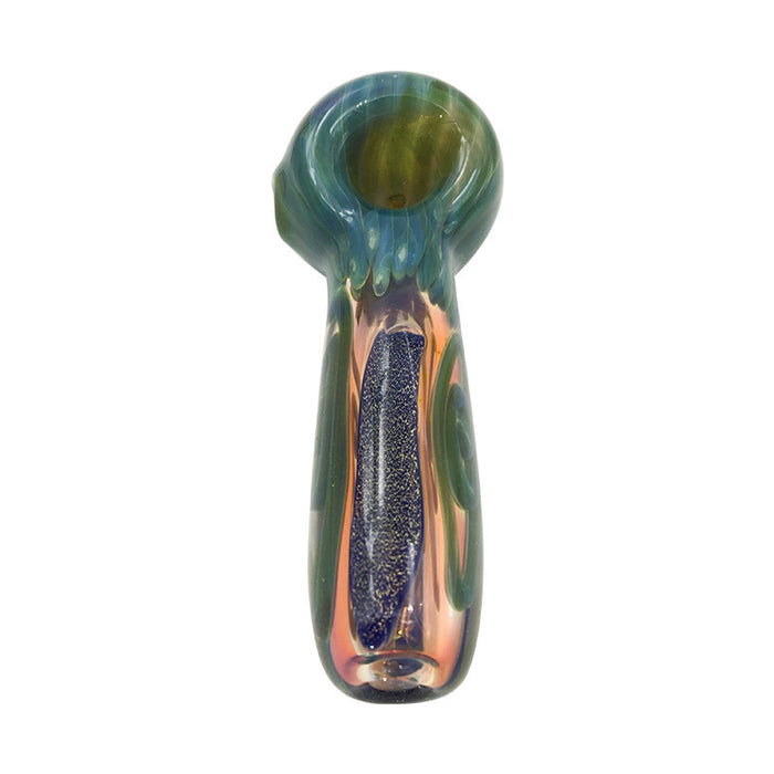 Custom New Colorful Herb Tobacco Hookah Spoon Hand Pipe 337#
