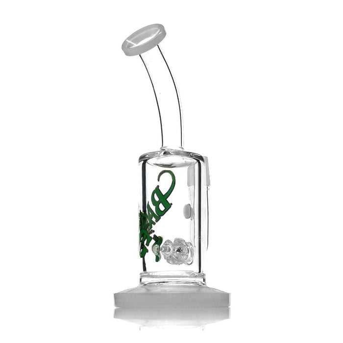 Glass Water Pipe Dab Rig Bong with Honeycomb Perc 8.5" Tall 273#