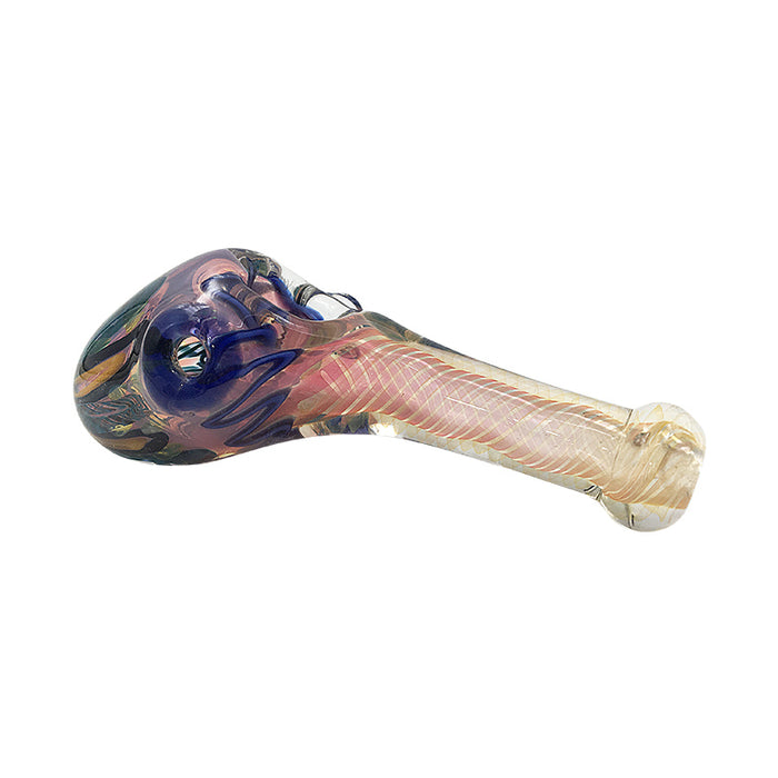 Best Quality Spoon Glass Smoking Pipes Colorful Mini Hand Pipe 431#