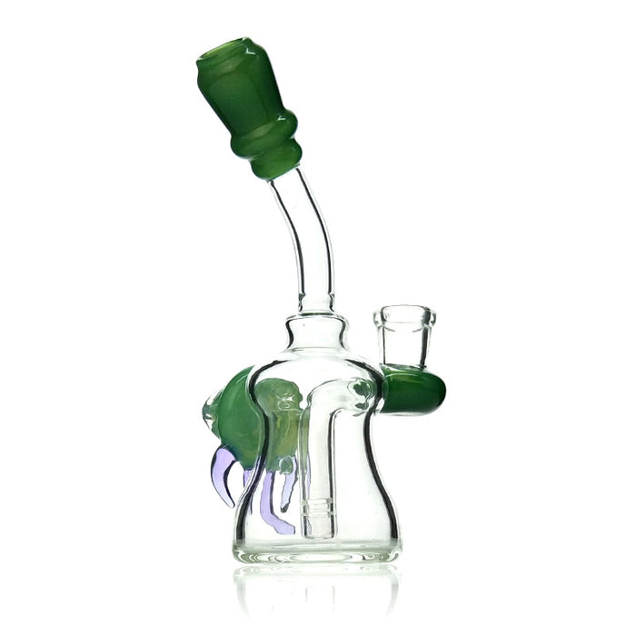 Mini Recycler Glass Oil Rig for Tobacco Smoking 268#