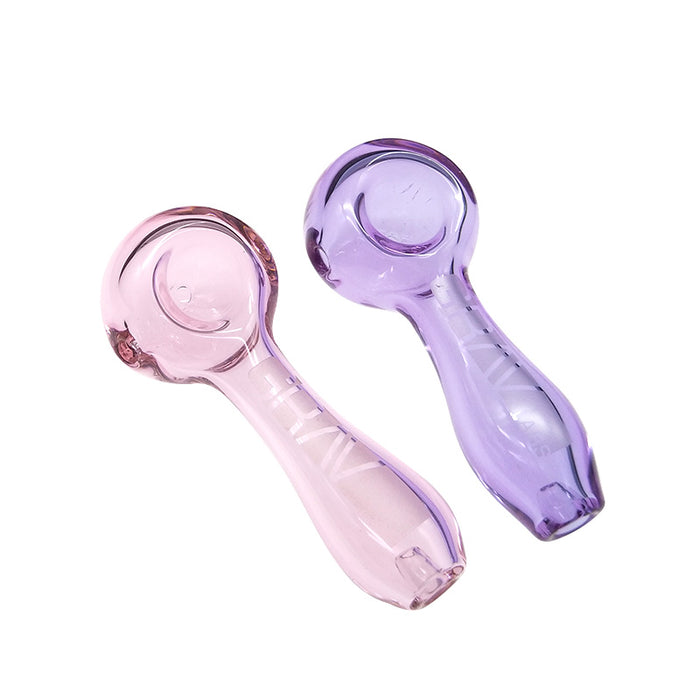 Grav Labs Spoon Pipe Glass Hand Pipe Multiple Colour 029#