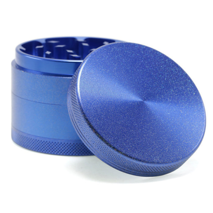 4 Piece 63MM Changing Star Type Aluminum Alloy Weed Grinder |  Blue Color