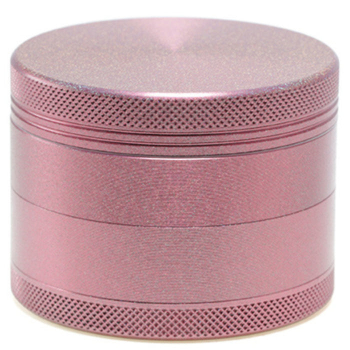 4 Piece 63MM Changing Star Type Aluminum Alloy Weed Grinder |Pink Color