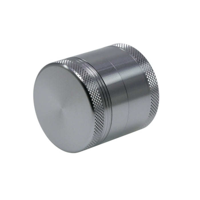 40MM Aluminum Alloy CNC Four-Layer Weed Grinder-Gray