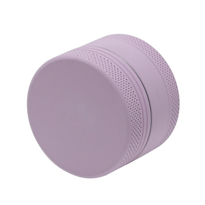 40MM Three-Layer Aluminum Alloy Fluorescent Color Herb Grinder | Purple