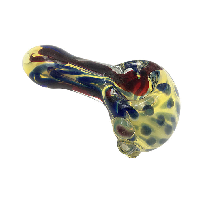 High Quality Spoon Glass Bubbler Hand Pipes for Tobacco 421#