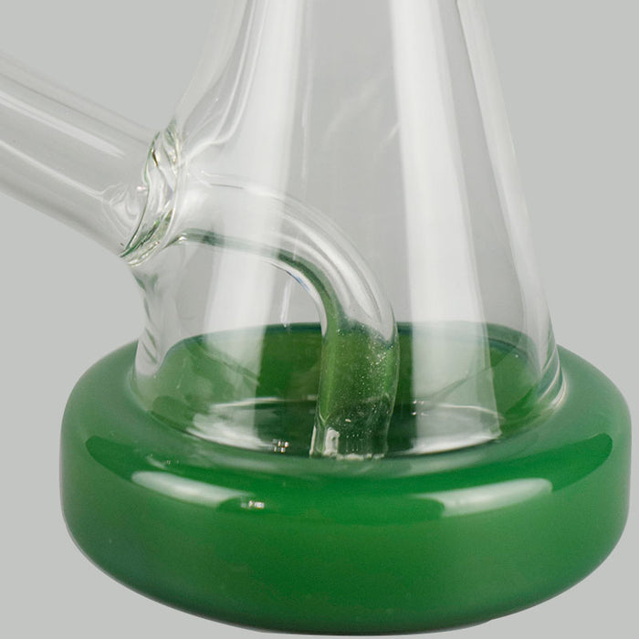 8 Inches Tall Telescope Shape Glass Hookah with 14mm Male Bowl 384#