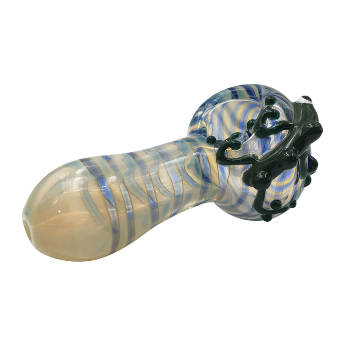 Glass hand Pipes Hand Pipe Heady Glass Pipes  with Animals 213#
