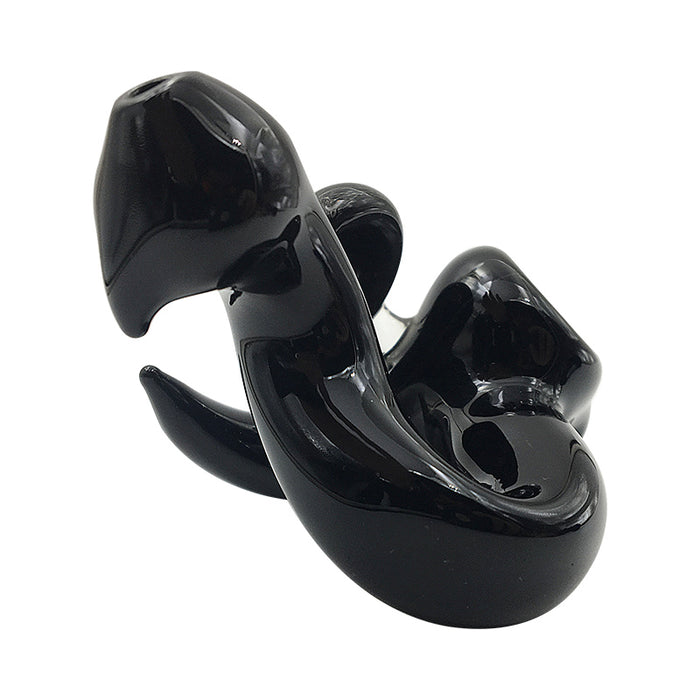 Glass Animal Smoking Pipes Glass Pipe Hand Pipes 340#