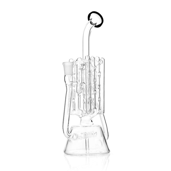 Square Swiss Recycler Dab Rig With Inline Perc