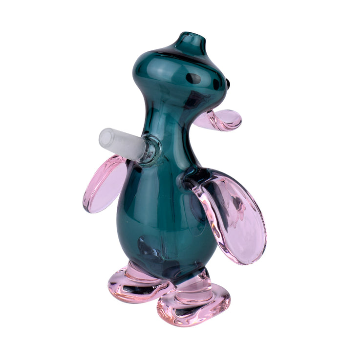 Pokemon Golduck/Psyduck Design Glass Hand Pipe 128#