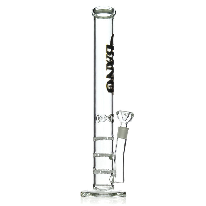 18“ Tall Glass Bong Water Pipe with Ice Catcher Three Honeycomb Perc 290#