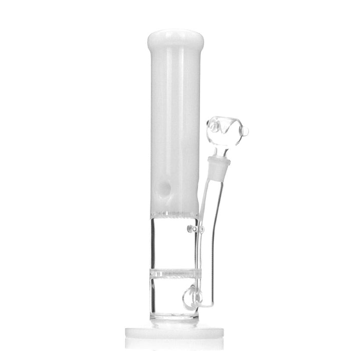 Tobacco Water Pipe with White Accents Neck Bong For Smoking 140#