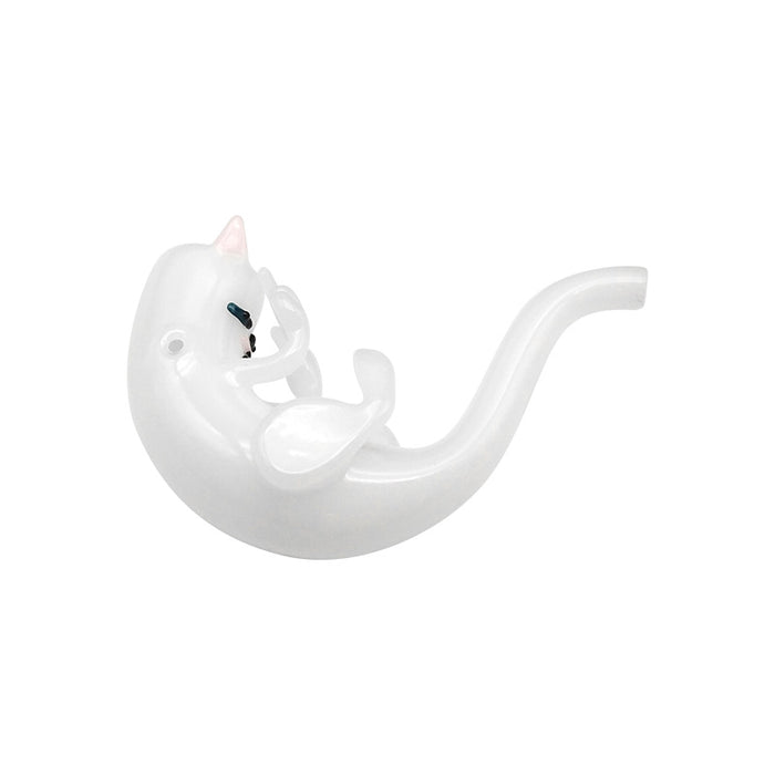 Pokemon Mewtwo Hand Single Mew Design Glass Hand Pipe 130#