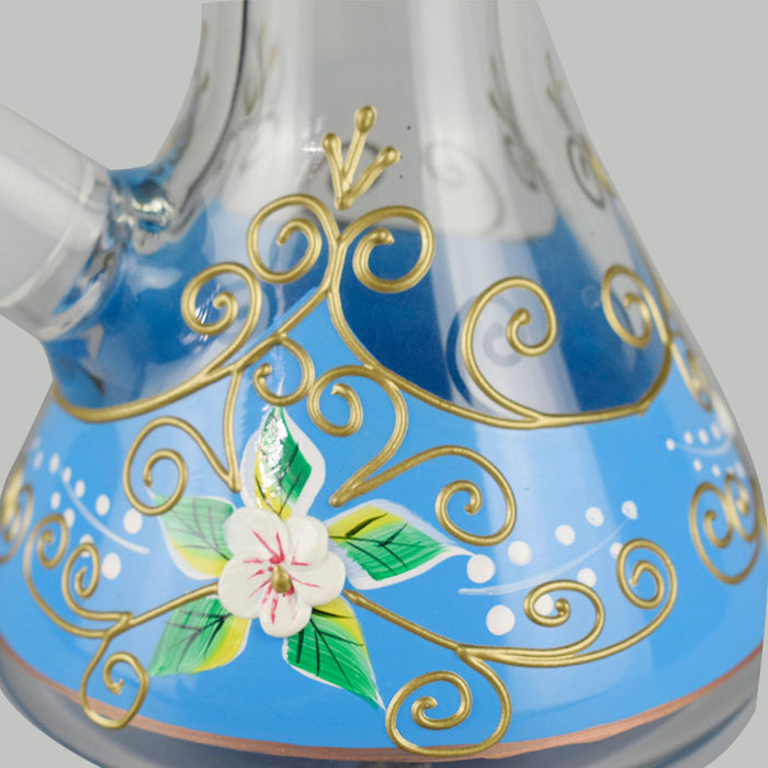 7mm Glass Beaker Thick Water Pipe DAB Rigs Heady Glass Pipe 366#