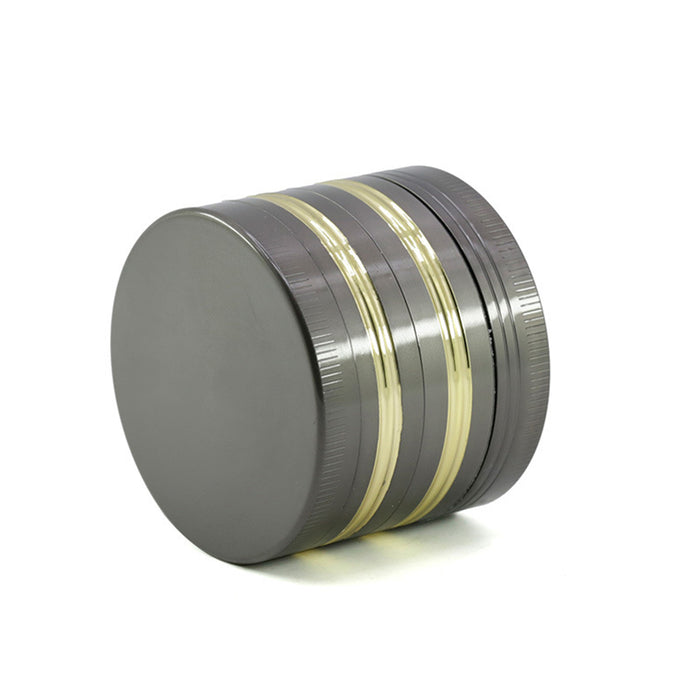 50MM Four-layer Zinc Alloy Diamond Inlaid Frog Phnom Penh Smoke Grinder