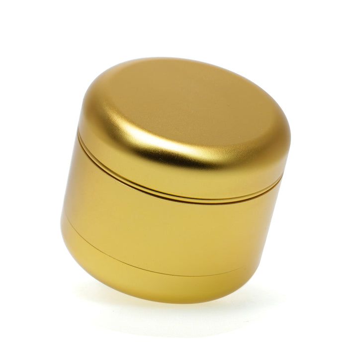 55MM Four Layer Aluminum Alloy High Quality Gold Color Smoke Grinder