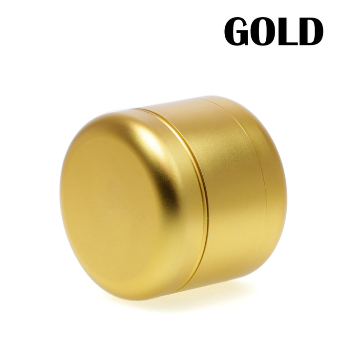 55MM Four Layer Aluminum Alloy High Quality Gold Color Smoke Grinder
