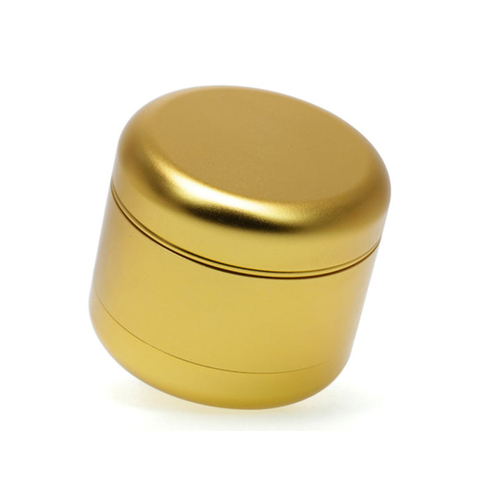 55MM Four Layer Aluminum Alloy High Quality Gold Color Smoke Grinder