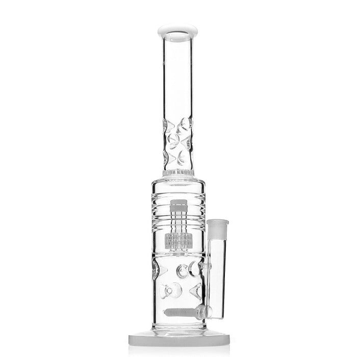 17 Inches Big Glass Water Bong Thick Glass Pipe Oil Rig Bong