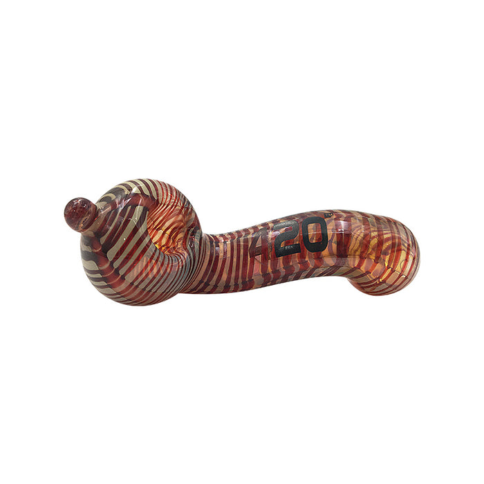 Wholesale Glass Spoon Tobacco Hand Rigs Pipe  414#