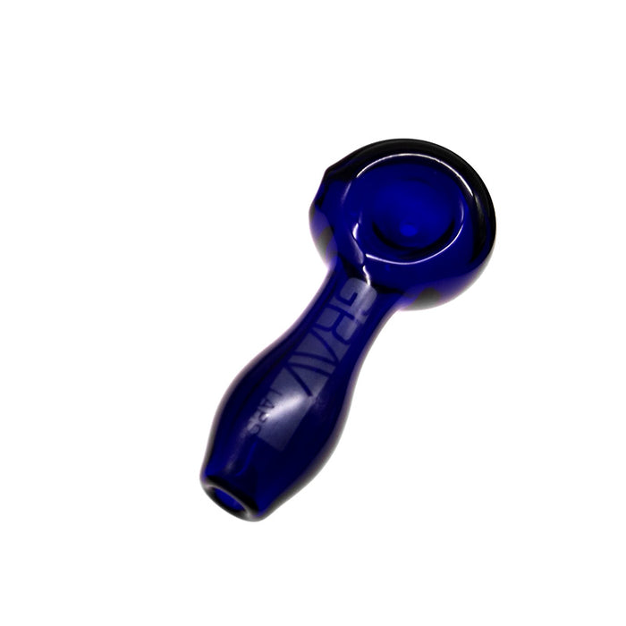 Grav Labs Spoon Pipe Glass Hand Pipe Multiple Colour 029#