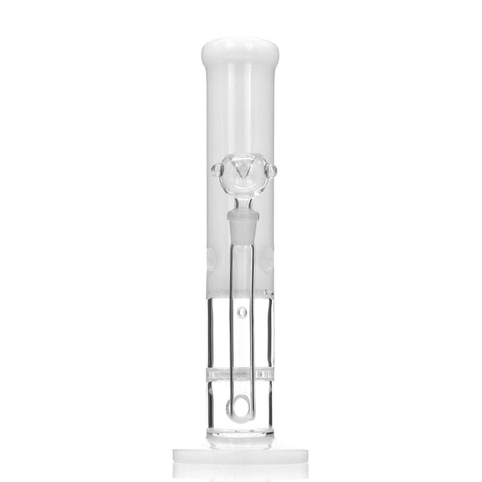 Tobacco Water Pipe with White Accents Neck Bong For Smoking 140#