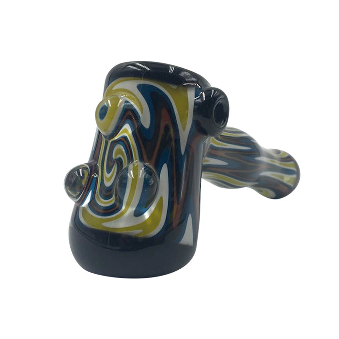 Glass hammer pipe bubbler pipes for smoking 525#