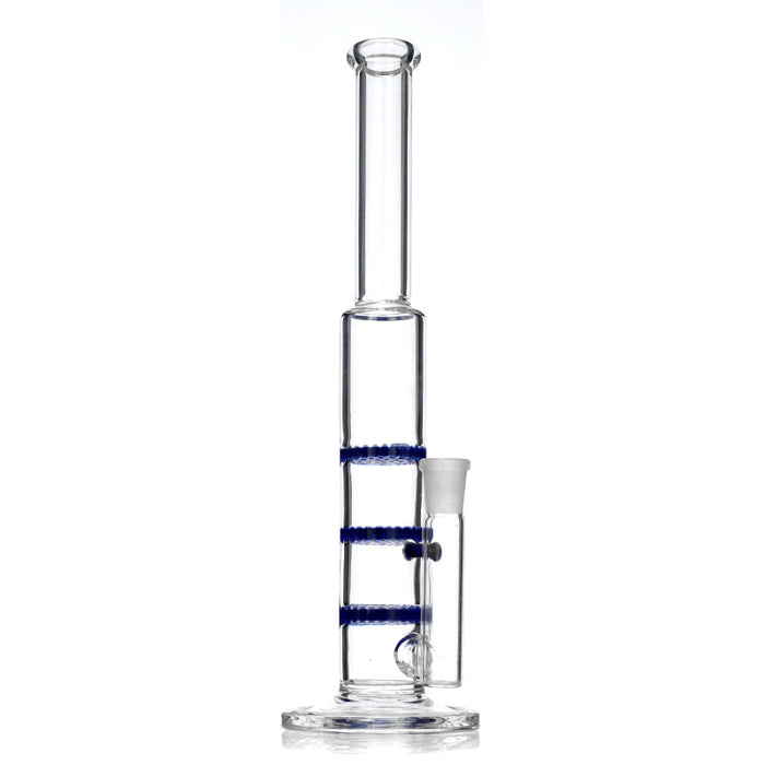 Triple Honeycomb Disc Perc Straight Pipe